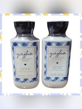 Gingham Blue 2-Piece Body Lotions By Bath & Body Works